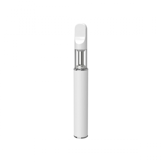 Empty Ceramic CBD Disposable Vape Pen 1ml - Color: White