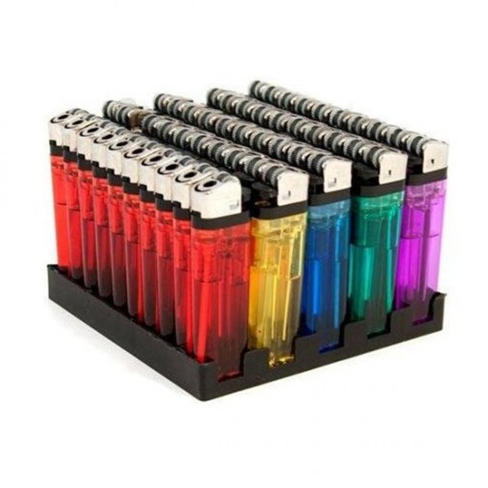 50 x 4Smoke Disposable Lighters - Amount: Full Carton (20 x Displays)