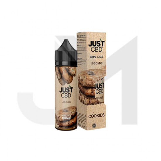 Just CBD 1000mg Vape Juice - 60ml - Flavour: Cookies