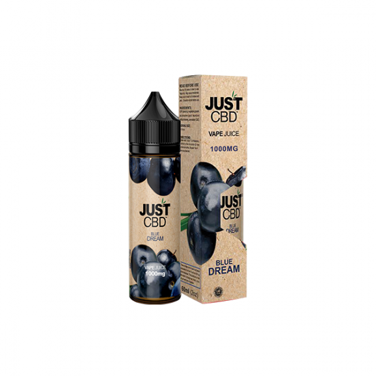 Just CBD 1500mg Vape Juice - 60ml - Flavour: Blue Dream