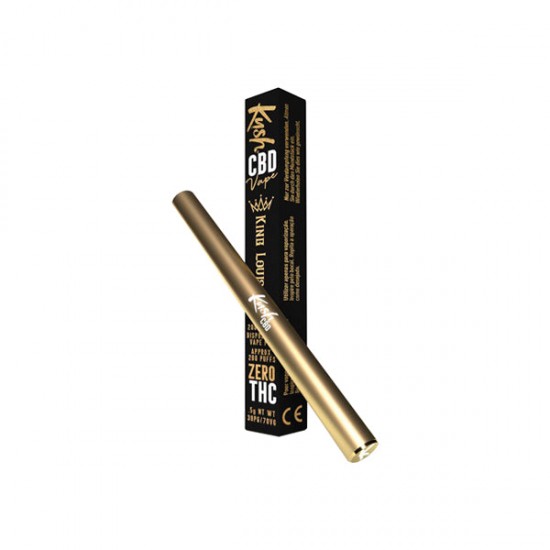 Kush Vape 200mg CBD Disposable Vape Pen (70VG/30PG) - Flavour: King Louis XIII