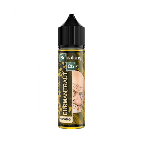 Breaking CBG 1000mg CBG Isolate E-liquid 50ml (50PG/50VG) - Flavour: Ehrmantraut