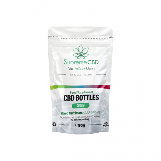 Supreme CBD 200mg CBD Gummies Grab Bag - 50g - Gummies: Bottles