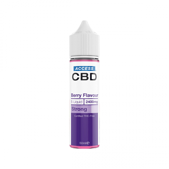 Access CBD 1200mg CBD E-liquid 50ml (60PG/40VG) - Flavour: Berry
