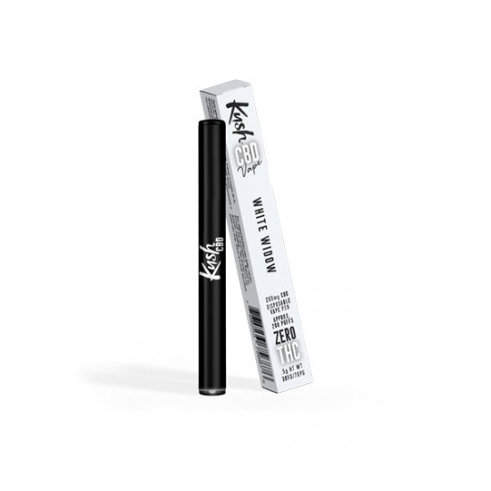 Kush Vape 200mg CBD Disposable Vape Pen (70VG/30PG) - Flavour: White Widow