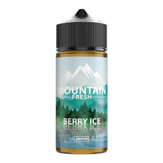 Mountain Fresh 3000mg CBD E-liquid 120ml (50VG/50PG) - Flavour: Berry Ice