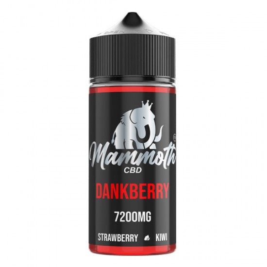 Mammoth CBD 7200mg CBD E-liquid 120ml (30VG/70PG) - Flavour: Dank Berry