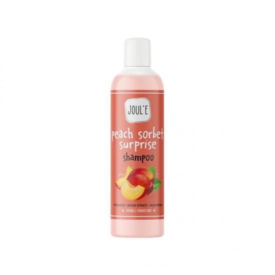 Joule 150mg CBD Salon Shampoo - 250ml (BUY 1 GET 1 FREE) - Flavour: Peach Sorbet Surprise