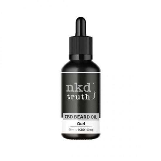 NKD 150mg CBD Infused Speciality Beard Oils 30ml - Flavour: OUD