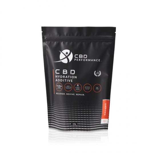 CBD Performance 500mg CBD Hydration Additive 500g - Flavour: Orange