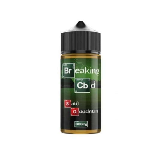 Breaking CBD 3000mg CBD E-Liquid 120ml (50VG/50PG) - Flavour: Saul Goodman
