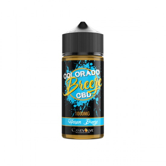 Colorado Breeze 1000mg CBD Vaping Liquid 100ml (50PG/50VG) - Flavour: Heisen Breeze