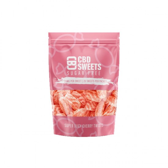 CBD Asylum 500mg CBD Sweets (BUY 1 GET 2 FREE) - Flavour: Cough Candy Twists