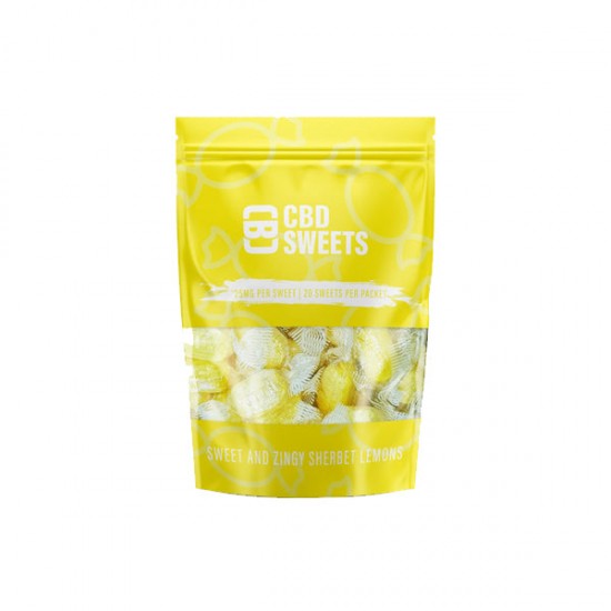 CBD Asylum 500mg CBD Sweets (BUY 1 GET 2 FREE) - Flavour: Sherbet Lemons