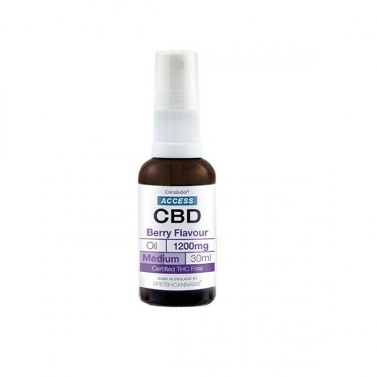 Access CBD 1200mg CBD Broad Spectrum Oil 30ml - Flavour: Berry