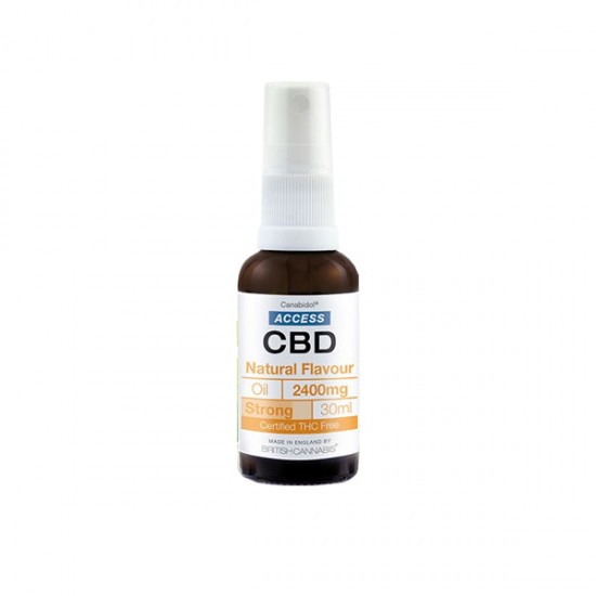 Access CBD 2400mg CBD Broad Spectrum Oil 30ml - Flavour: Natural