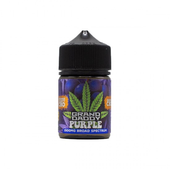 Orange County CBD Cali Range 1500mg CBD 50ml E-liquid (60VG/40PG) - Flavour: Grandaddy Purple