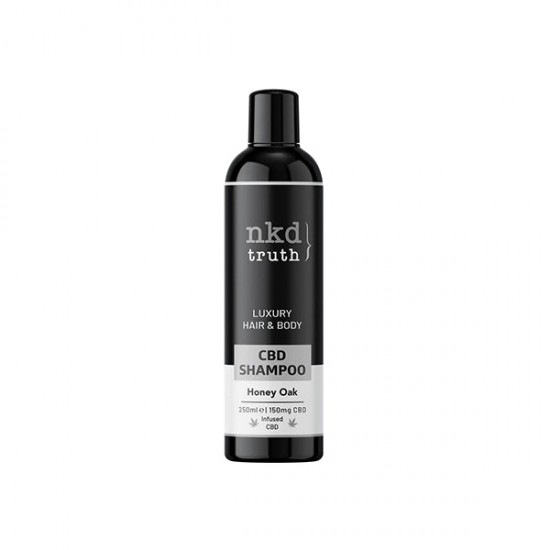 NKD 150mg CBD Hair and Body Shampoo 250ml (BUY 1 GET 1 FREE) - Aroma: Honey Oak