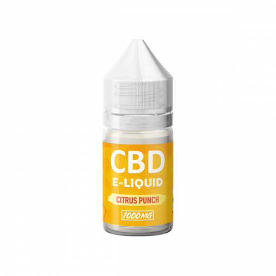 CBD Embrace 1000mg CBD E-Liquid - 30ml - Flavour: Citrus Punch