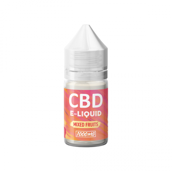 CBD Embrace 1000mg CBD E-Liquid - 30ml - Flavour: Mixed Fruits