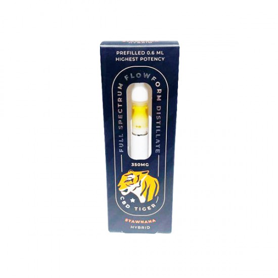 CBD Tiger Full-Spectrum 350mg CBD Disposable Vape Pen - Flavour: Stawnana