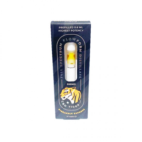CBD Tiger Full-Spectrum 350mg CBD Disposable Vape Pen - Flavour: Pineapple Express