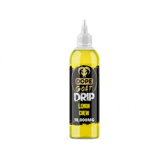 Dope Goat Drip 10,000mg CBD Vaping Liquid 250ml (70PG/30VG) - Flavour: Lemon Chew