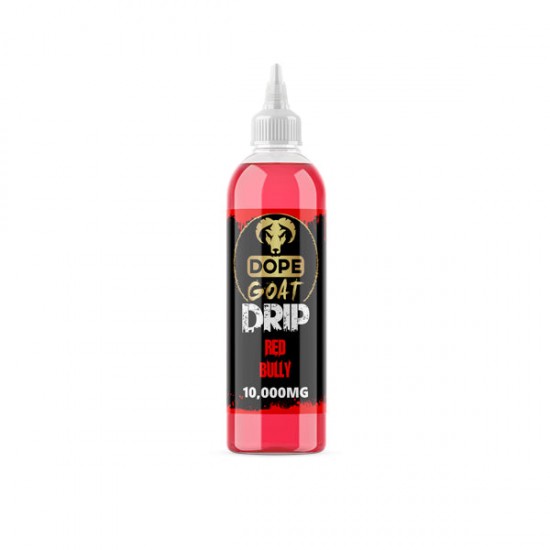 Dope Goat Drip 10,000mg CBD Vaping Liquid 250ml (70PG/30VG) - Flavour: Red Bully