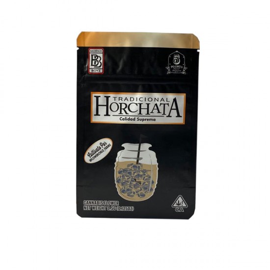 Printed Mylar Zip Bag 3.5g Large - Amount: x1 & Design: Tradicional Horchata