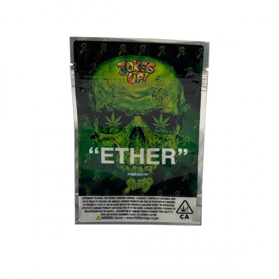 Printed Mylar Zip Bag 3.5g Large - Amount: x1 & Design: Ether