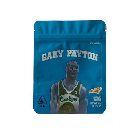 Printed Mylar Zip Bag 3.5g Standard - Amount: x1 & Design: Gary Payton