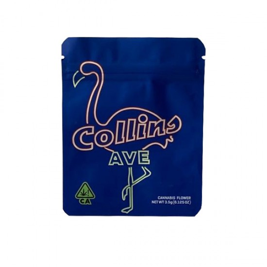 Printed Mylar Zip Bag 3.5g Standard - Amount: x1 & Design: Collines Ave