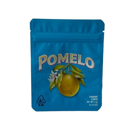 Printed Mylar Zip Bag 3.5g Standard - Amount: x1 & Design: Pomelo