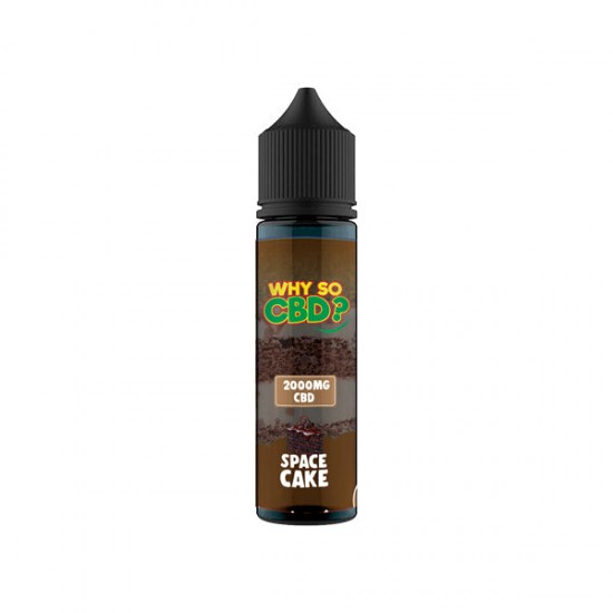 Why So CBD? 2000mg Full Spectrum CBD E-liquid 60ml - Flavour: Space Cake