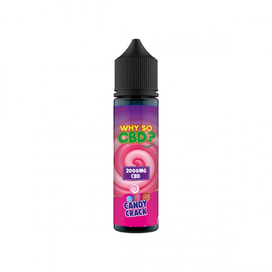 Why So CBD? 2000mg Full Spectrum CBD E-liquid 60ml - Flavour: Candy Crack