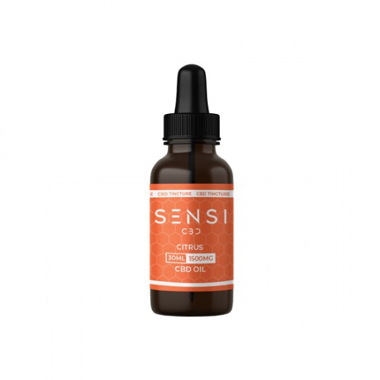 Sensi CBD 1500mg CBD Tinture Oil 30ml (BUY 1 GET 1 FREE) - Falvours: Citrus