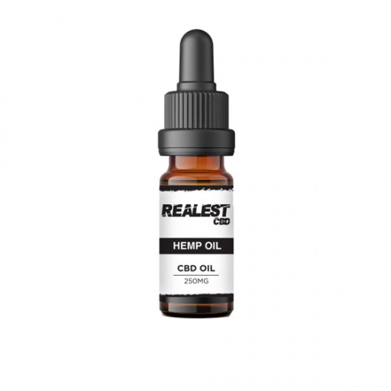 Realest CBD 250mg CBD 10ml Hemp Oil (BUY 1 GET 1 FREE)