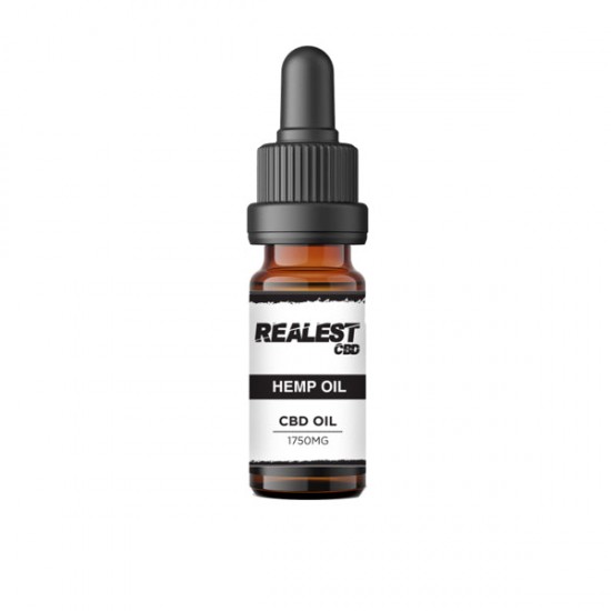 Realest CBD 1750mg CBD 10ml Hemp Oil (BUY 1 GET 1 FREE)