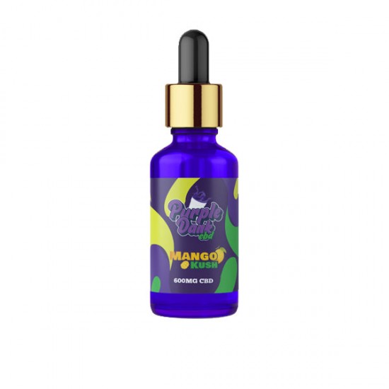 Purple Dank CBD Flavoured CBD Oil 600mg CBD Oil 30ml (BUY 1 GET 1 FREE) - Flavour: Mango Kush