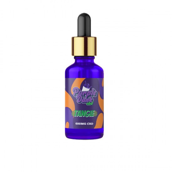 Purple Dank CBD Flavoured CBD Oil 600mg CBD Oil 30ml (BUY 1 GET 1 FREE) - Flavour: Tangie