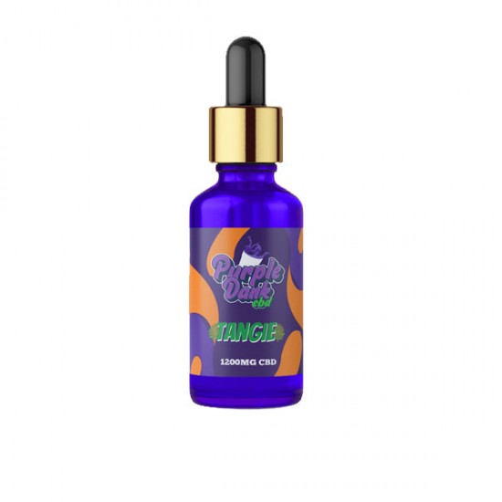 Purple Dank CBD Flavoured CBD Oil 1200mg CBD Oil 30ml (BUY 1 GET 1 FREE) - Flavour: Tangie