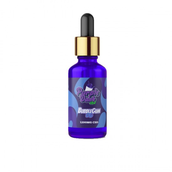 Purple Dank CBD Flavoured CBD Oil 1200mg CBD Oil 30ml (BUY 1 GET 1 FREE) - Flavour: Bubble gum O.G