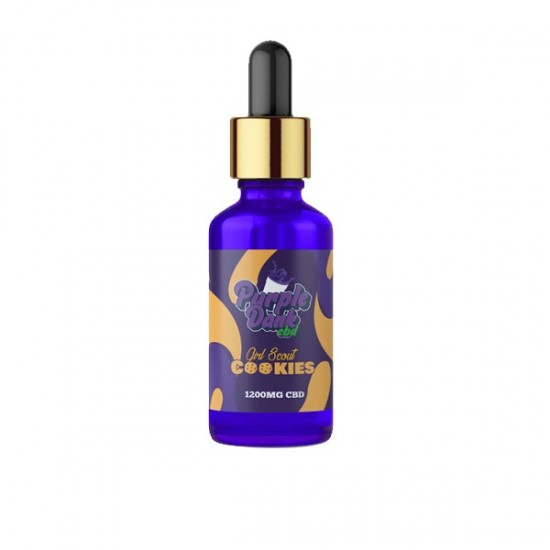 Purple Dank CBD Flavoured CBD Oil 1200mg CBD Oil 30ml (BUY 1 GET 1 FREE) - Flavour: Girl Scout Cookies