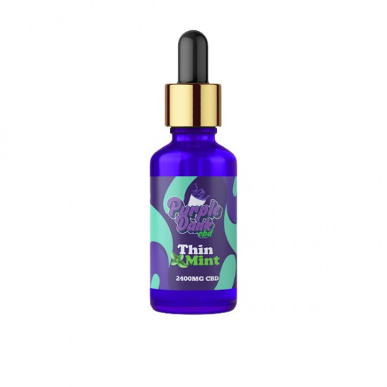 Purple Dank CBD Flavoured CBD Oil 2400mg CBD Oil 30ml (BUY 1 GET 1 FREE) - Flavour: Thin Mint