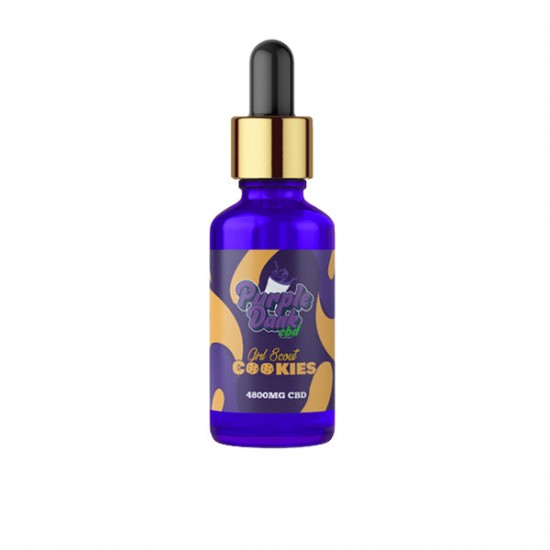 Purple Dank CBD Flavoured CBD Oil 4800mg CBD Oil 30ml (BUY 1 GET 1 FREE) - Flavour: Girl Scout Cookies