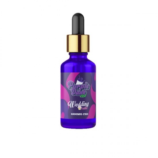 Purple Dank CBD Flavoured CBD Oil 4800mg CBD Oil 30ml (BUY 1 GET 1 FREE) - Flavour: Wedding Cake