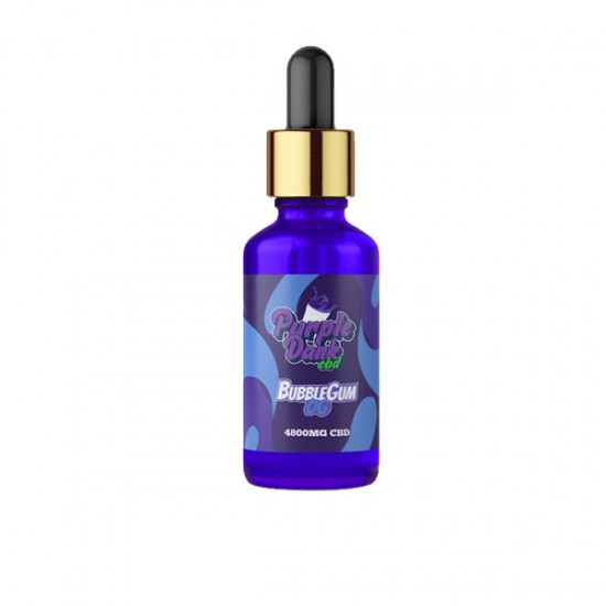 Purple Dank CBD Flavoured CBD Oil 4800mg CBD Oil 30ml (BUY 1 GET 1 FREE) - Flavour: Bubble gum O.G