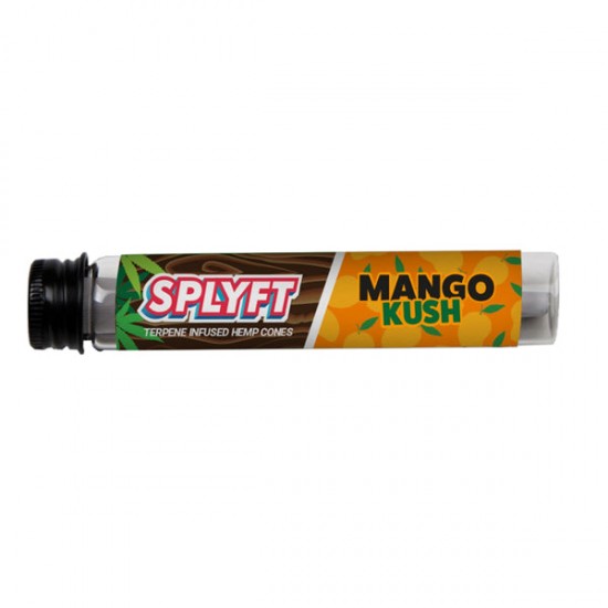 SPLYFT Cannabis Terpene Infused Hemp Blunt Cones – Mango Kush (BUY 1 GET 1 FREE) - Amount: x1