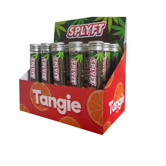 SPLYFT Cannabis Terpene Infused Hemp Blunt Cones – Tangie (BUY 1 GET 1 FREE) - Amount: x15 (Display Box)