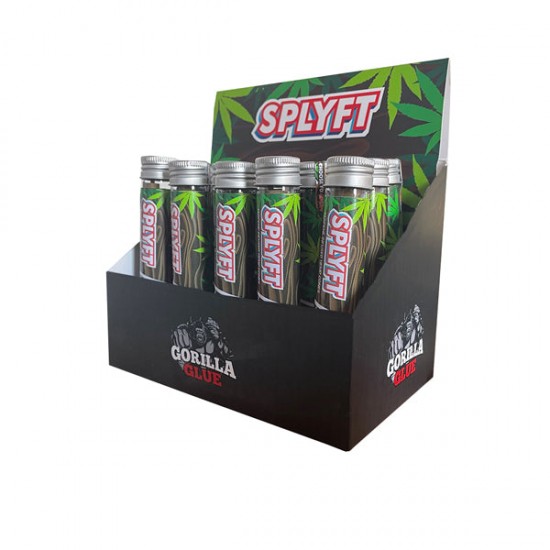 SPLYFT Cannabis Terpene Infused Hemp Blunt Cones – Gorilla Glue (BUY 1 GET 1 FREE) - Amount: x15 (Display Box)